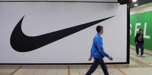 Nike opouští Rusko