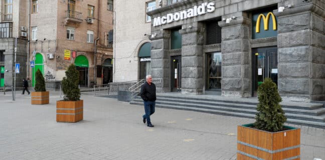 McDonald's otevře své restaurace na Ukrajině