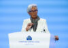 Prezidentka Evropské centrální banky (ECB) Christine Lagarde